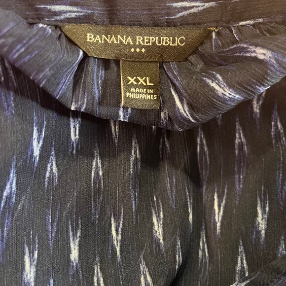 Banana Republic Navy Midi Dress - Picture 3 of 3